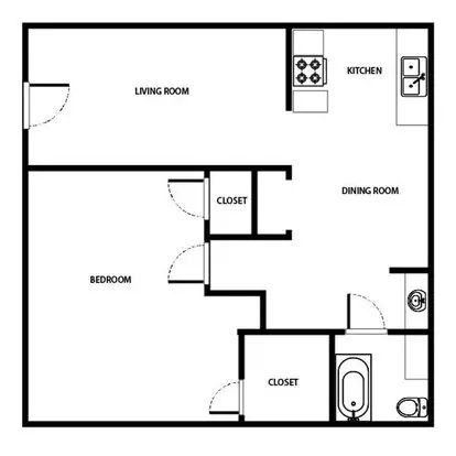 Branchwater Villas Apartment for rent in Lubbock, TX