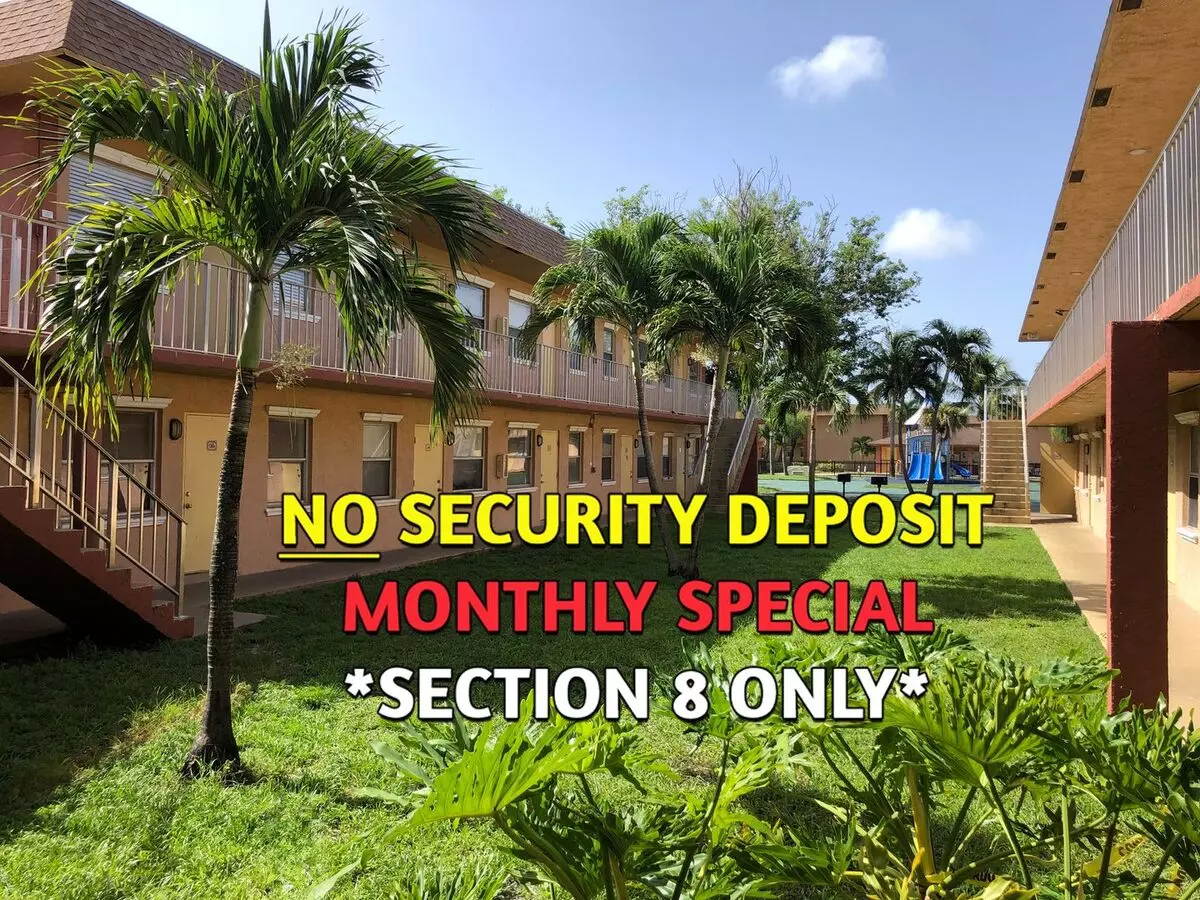 Nice 1-1 Condo Apartment With Central Ac, Pool, & Laundry House for rent in Oakland Park, FL