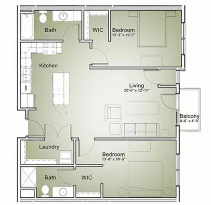 M² Lofts Apartment for rent in Mankato, MN