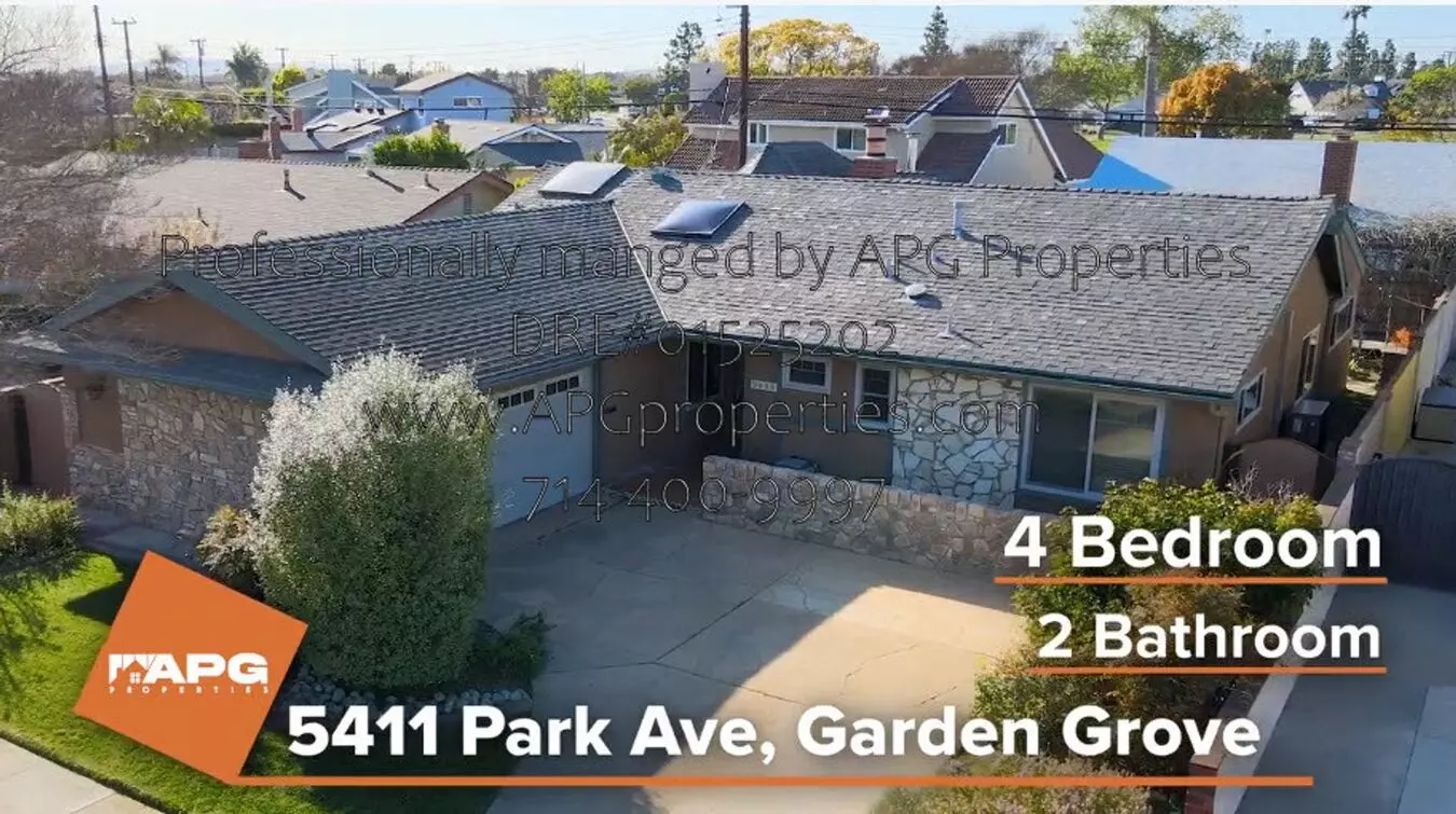 5411 Park Ave House for rent in Garden Grove, CA