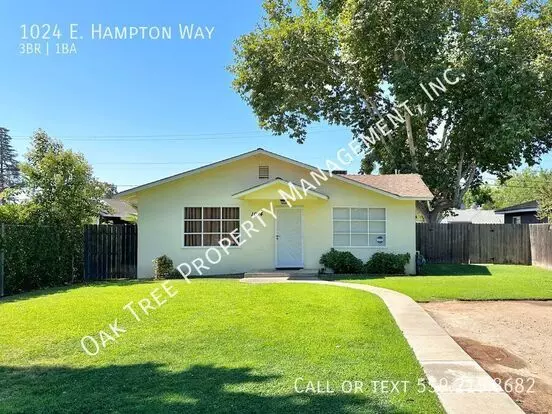 1024 E Hampton Way Apartment for rent in Fresno, CA