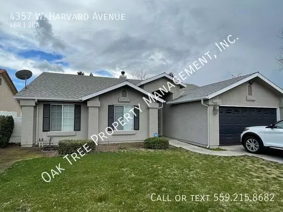 4357 W Harvard Ave Apartment for rent in Fresno, CA