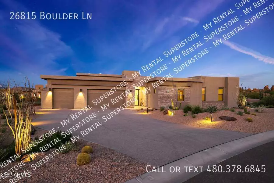 26815 Boulder Ln House for rent in Scottsdale, AZ