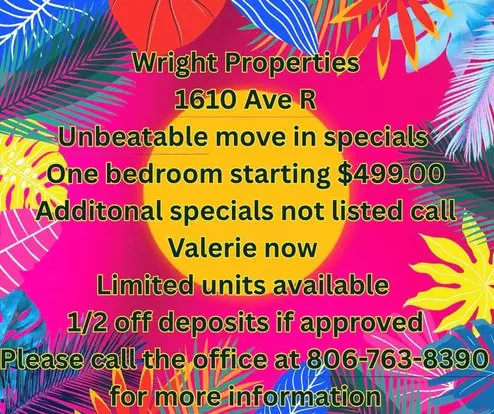1509 AVE S Apartment for rent in Lubbock, TX