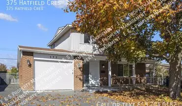 2 of 27 375 Hatfield Cres House for rent in Ottawa, ON