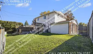 3 of 27 375 Hatfield Cres House for rent in Ottawa, ON