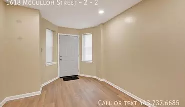 4 of 12 1618 Mcculloh St Apartment for rent in Baltimore, MD