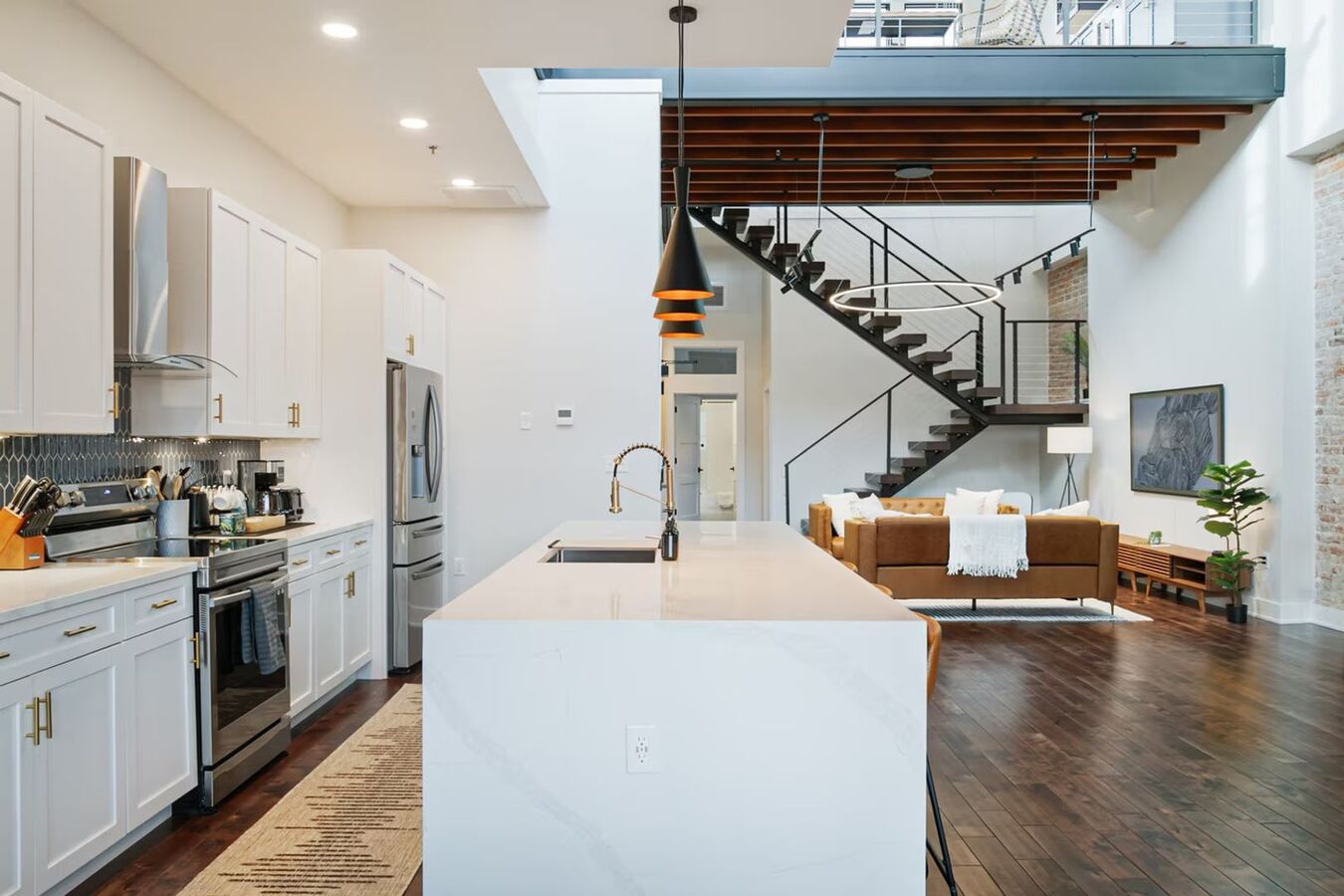 Image showcasing Penthouse In Downtown Asheville 3bd/35ba -... Apartments Asheville, NC