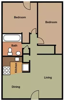 2758 Ackley Apartment for rent in Westland, MI
