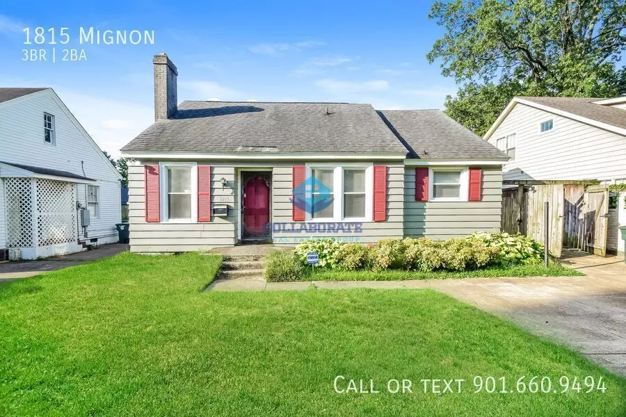 1815 Mignon House for rent in Memphis, TN