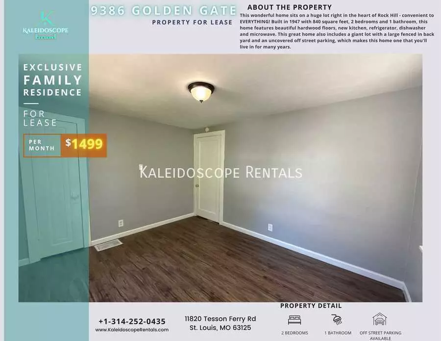 9386 Golden Gate Rd House for rent in St Louis, MO