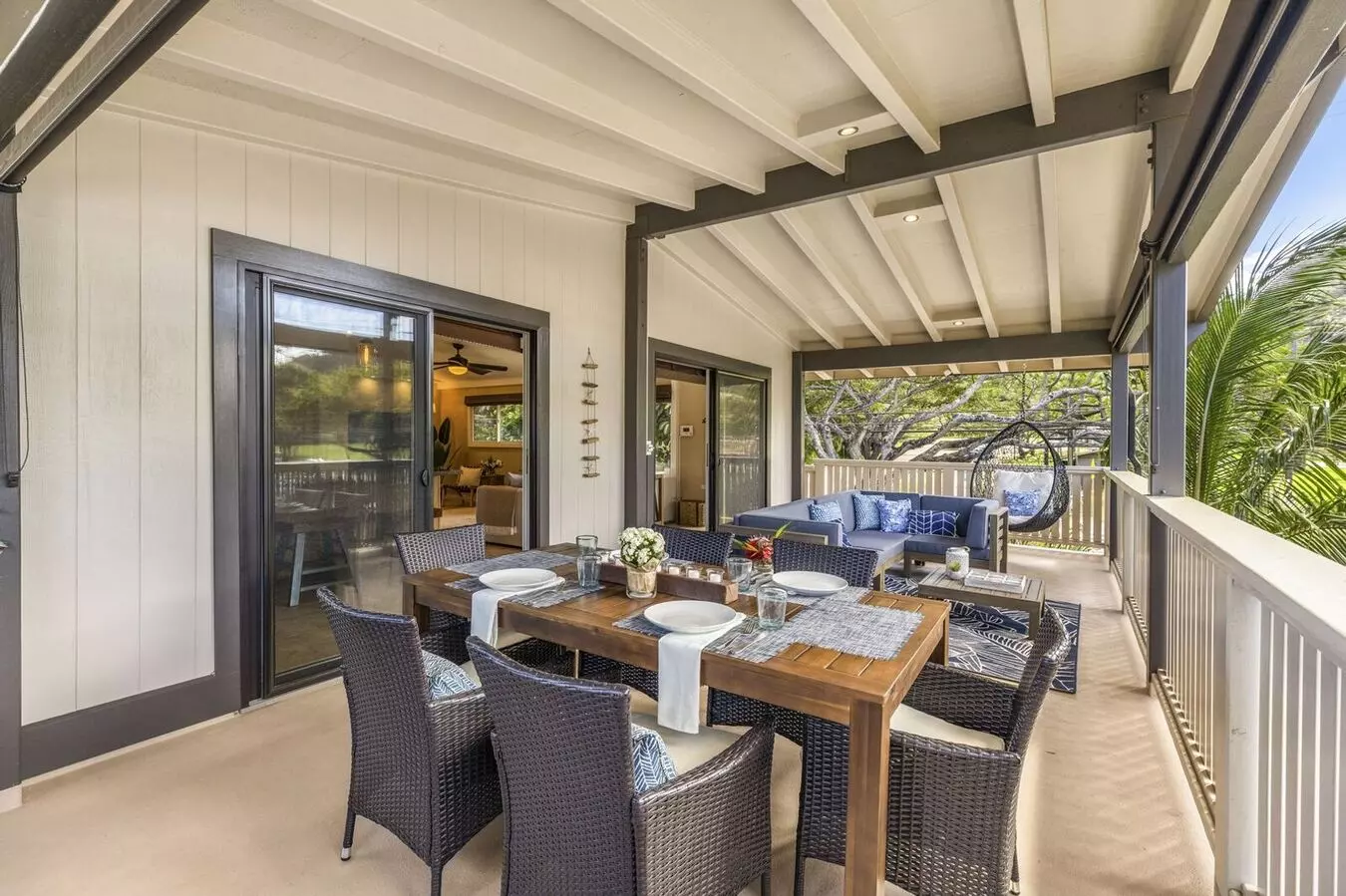 Ocean-view Home With A/c, : Ehukai Beach Hale House for rent in Haleiwa, HI