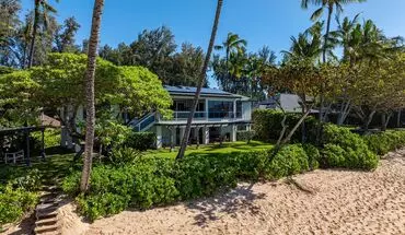 2 of 49 Maluhia Beach House: Private Beachfront Getaway W/ Lanai & Ocean Views House for rent in Haleiwa, HI