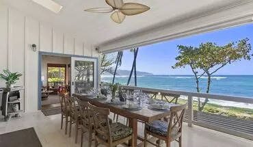 5 of 49 Maluhia Beach House: Private Beachfront Getaway W/ Lanai & Ocean Views House for rent in Haleiwa, HI
