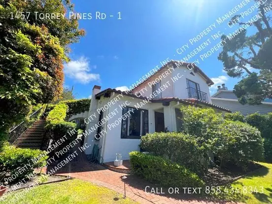 1457 Torrey Pines Rd Apartment for rent in La Jolla, CA