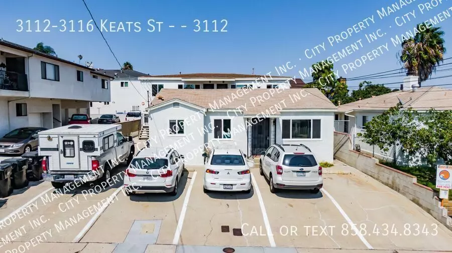 3112-3116 Keats St Apartment for rent in San Diego, CA