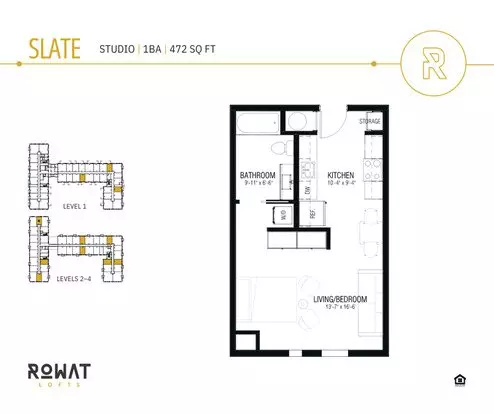 Rowat Lofts Apartments Apartment for rent in Des Moines, IA