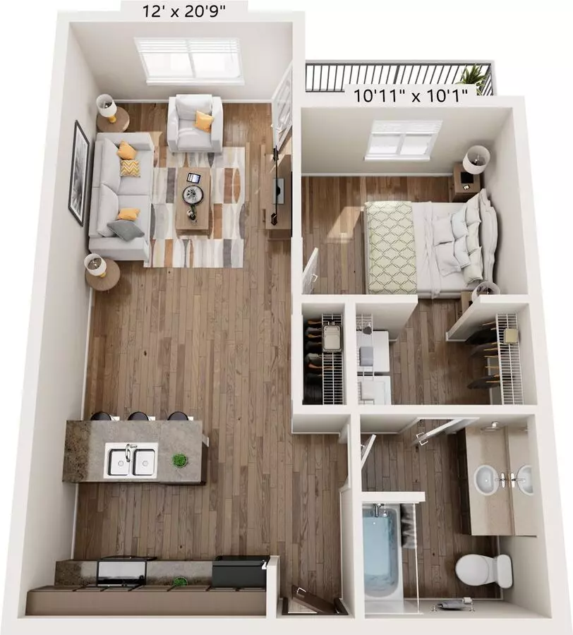 Prelude Apartment for rent in Grand Forks, ND