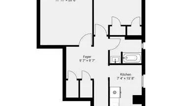 3 of 7 1075 Grand Concourse Apt 2P House for rent in Bronx, NY