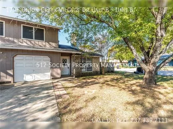 1706 Onion Creek Village Dr Unit B Apartment for rent in Round Rock, TX