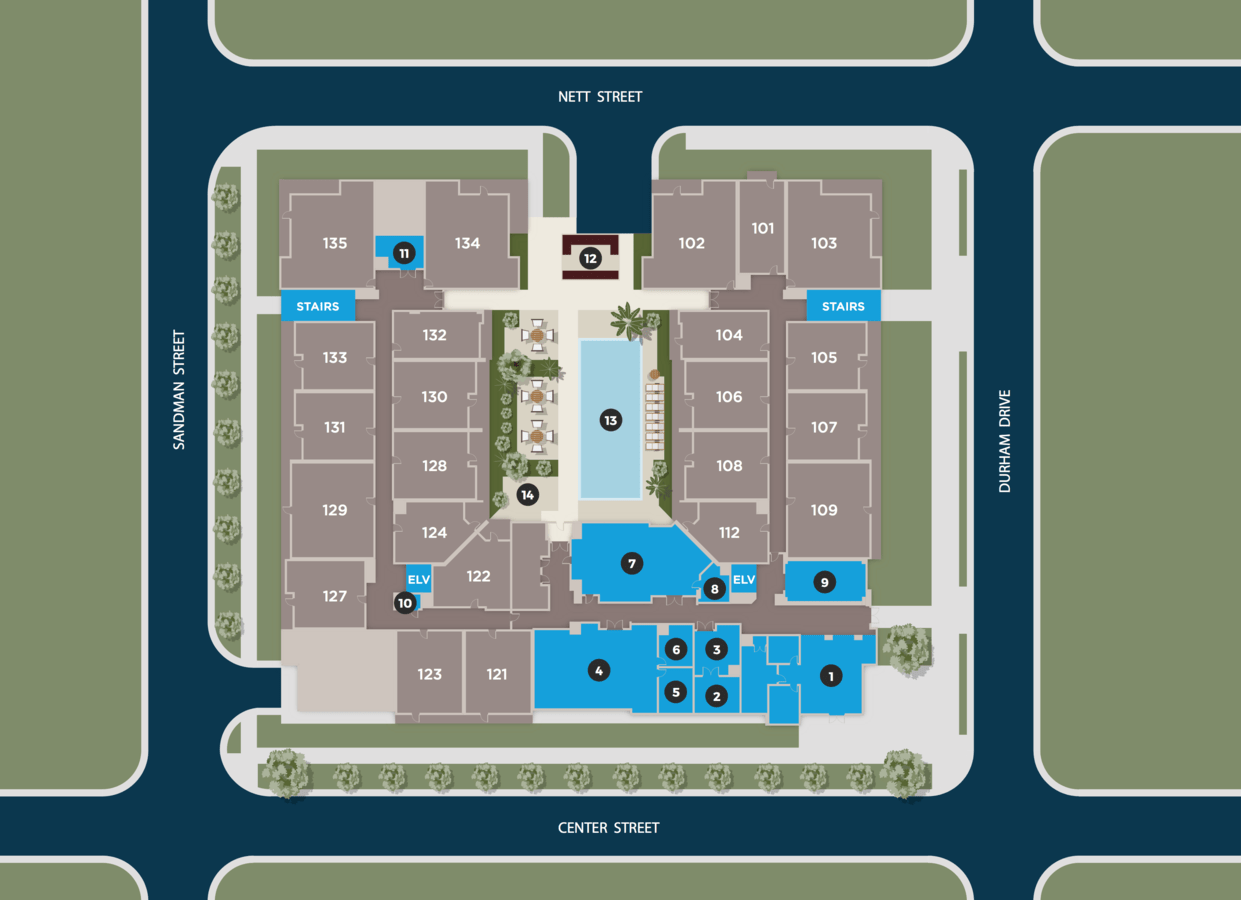 Studio 1 Bathroom Apartment for rent at Azure Houston Apartments in Houston, TX