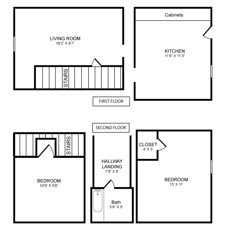 2 Bedrooms 1 Bathroom Apartment for rent at Bradford Village in Bradford, VT