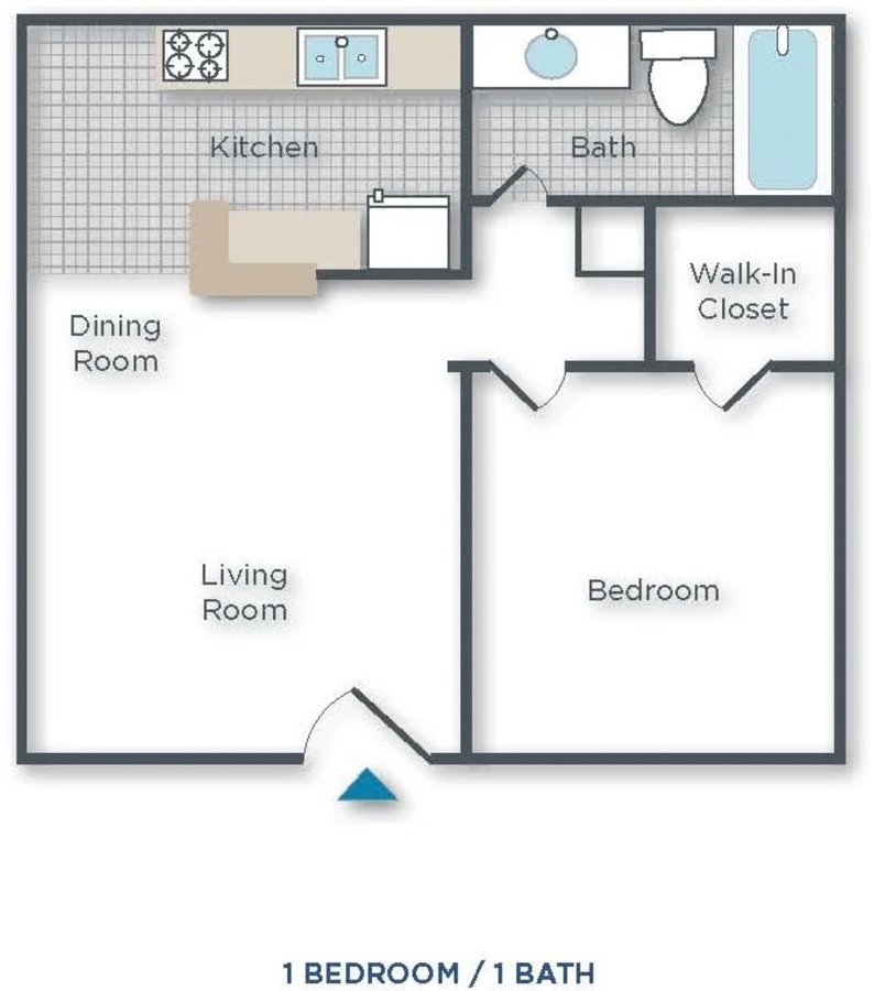 1 Bedroom 1 Bathroom Apartment for rent at 2025 West in Phoenix, AZ