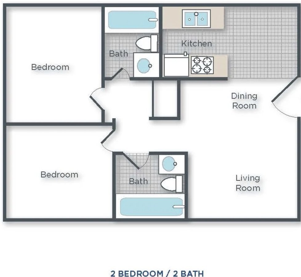 2 Bedrooms 2 Bathrooms Apartment for rent at 2025 West in Phoenix, AZ