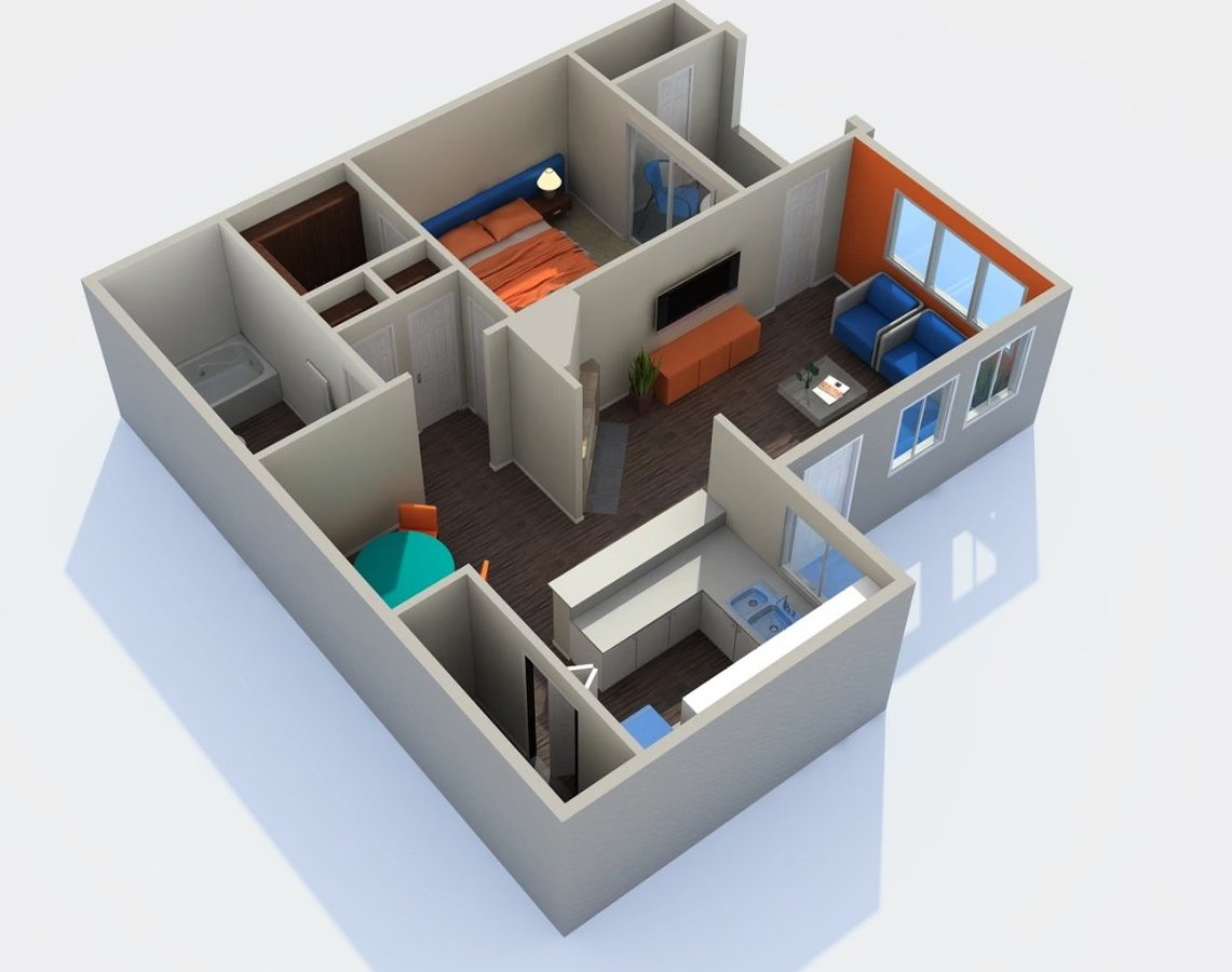 1 Bedroom 1 Bathroom Apartment for rent at Carlyle At South Mountain Apartments in Phoenix, AZ