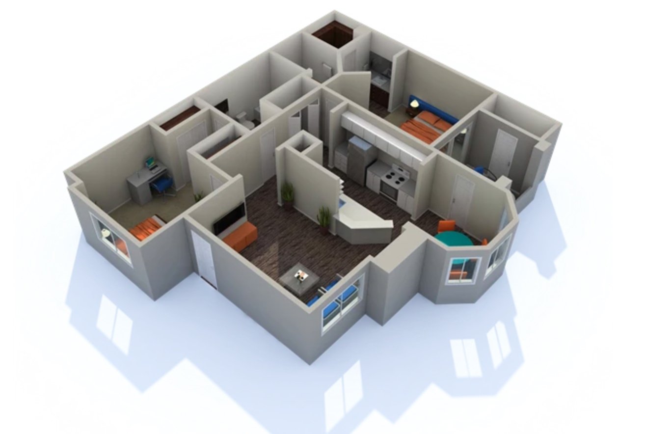 2 Bedrooms 2 Bathrooms Apartment for rent at Carlyle At South Mountain Apartments in Phoenix, AZ