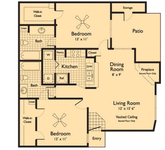 2 Bedrooms 2 Bathrooms Apartment for rent at Serafina at South Mountain in Phoenix, AZ