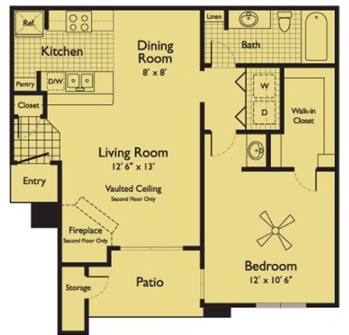 1 Bedroom 1 Bathroom Apartment for rent at Serafina at South Mountain in Phoenix, AZ