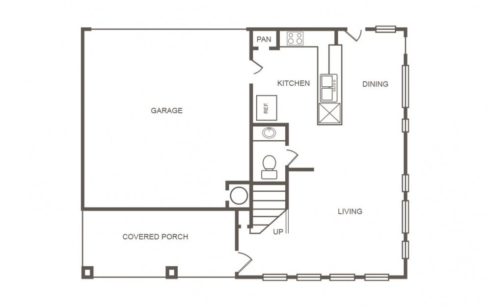 4 Bedrooms 3 Bathrooms Apartment for rent at Cottages At South Acres in Houston, TX