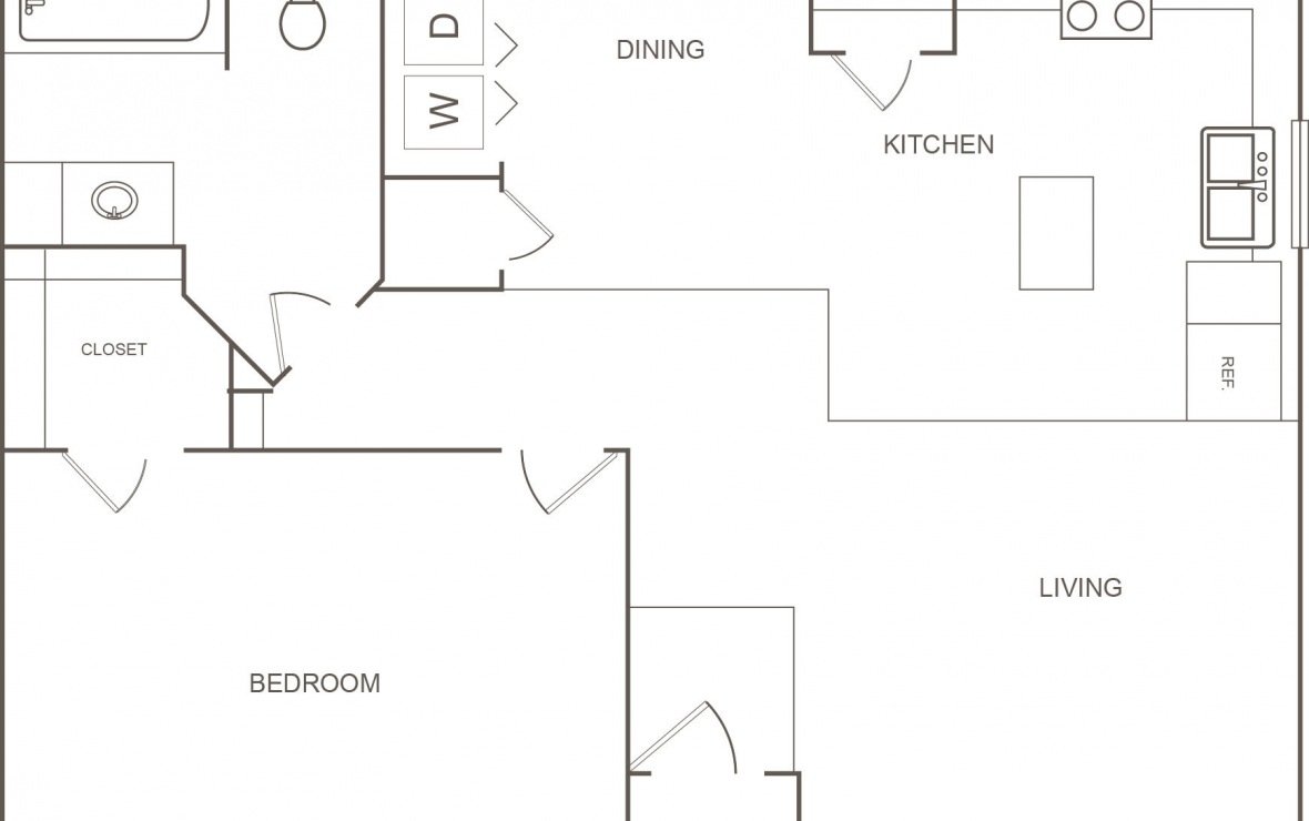 1 Bedroom 1 Bathroom Apartment for rent at Magnolia Estates in Houston, TX