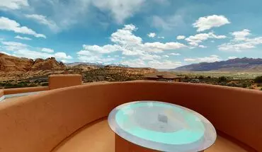 3 of 83 Custom Adobe Style Home In Exclusive Navajo Ridge House for rent in Moab, UT