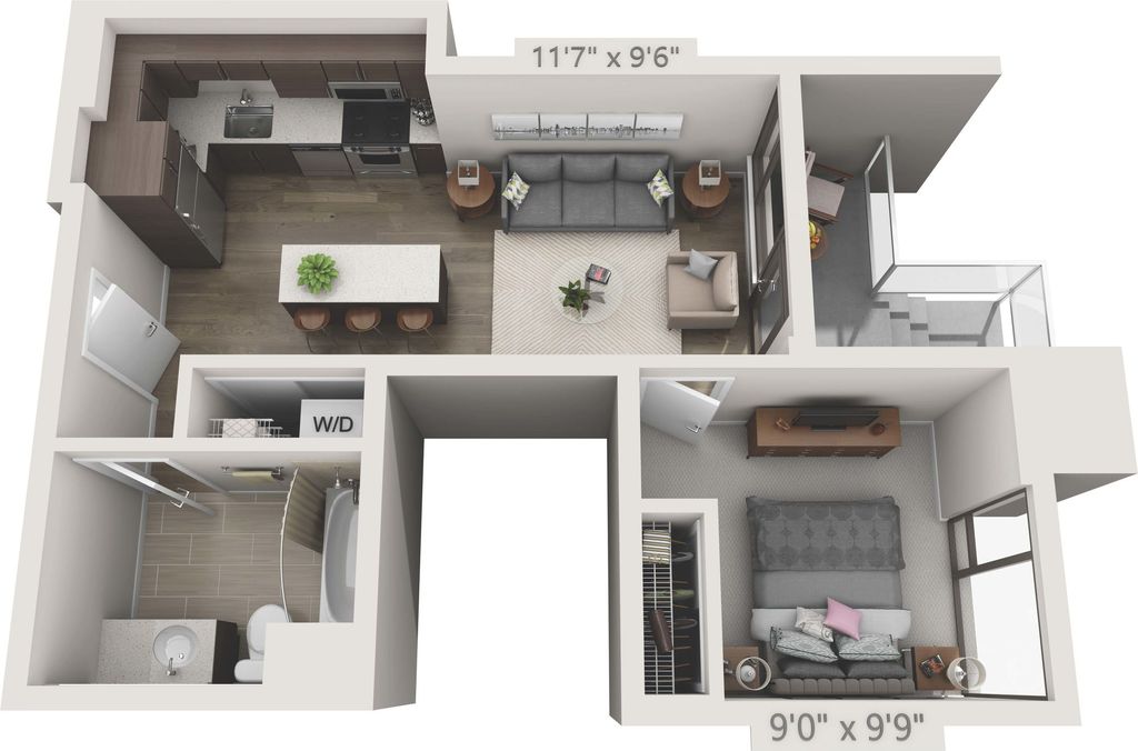 1 Bedroom 1 Bathroom Apartment for rent at 150 Van Ness in San Francisco, CA