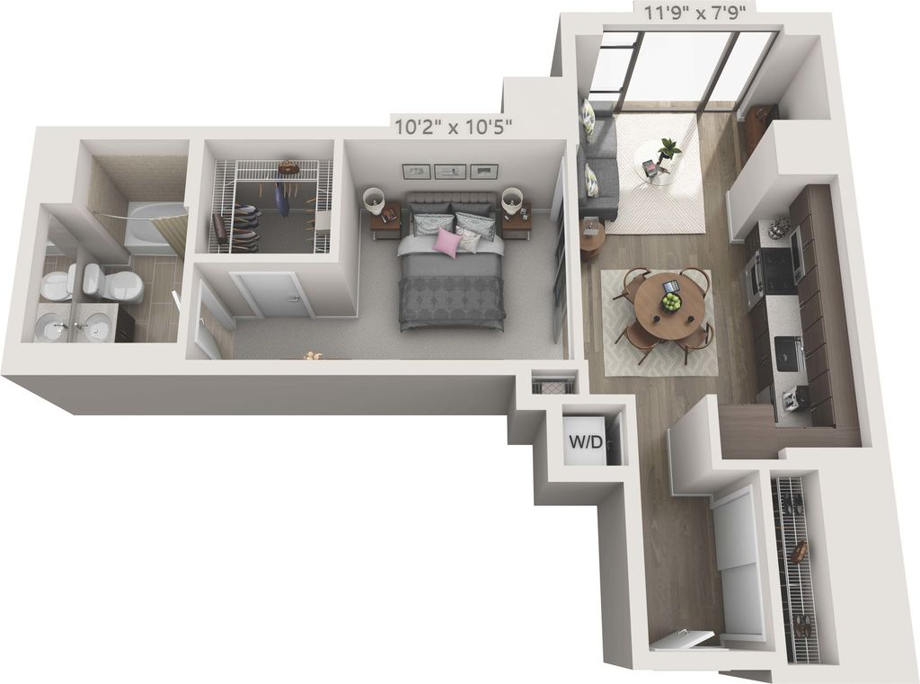1 Bedroom 1 Bathroom Apartment for rent at 150 Van Ness in San Francisco, CA