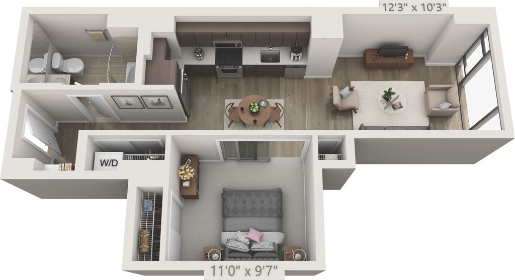 1 Bedroom 1 Bathroom Apartment for rent at 150 Van Ness in San Francisco, CA