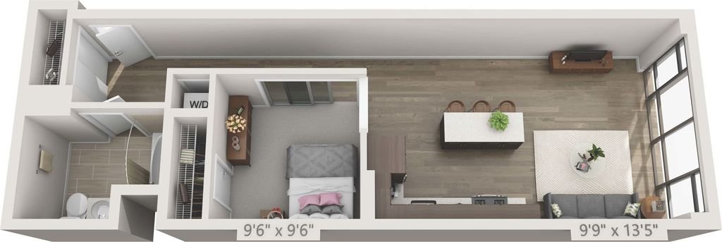 1 Bedroom 1 Bathroom Apartment for rent at 150 Van Ness in San Francisco, CA