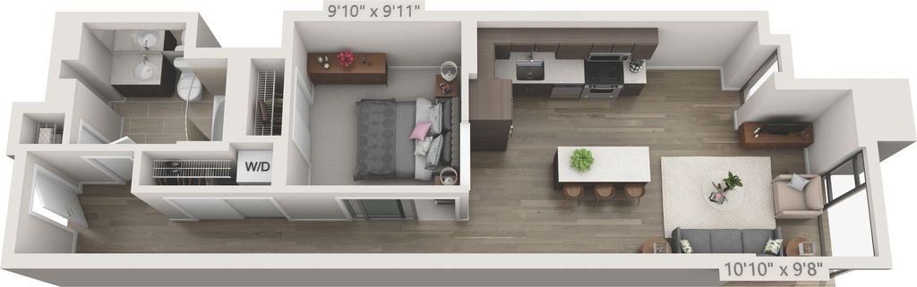 1 Bedroom 1 Bathroom Apartment for rent at 150 Van Ness in San Francisco, CA
