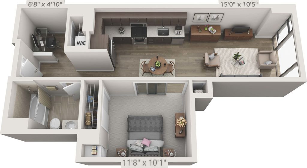 1 Bedroom 1 Bathroom Apartment for rent at 150 Van Ness in San Francisco, CA