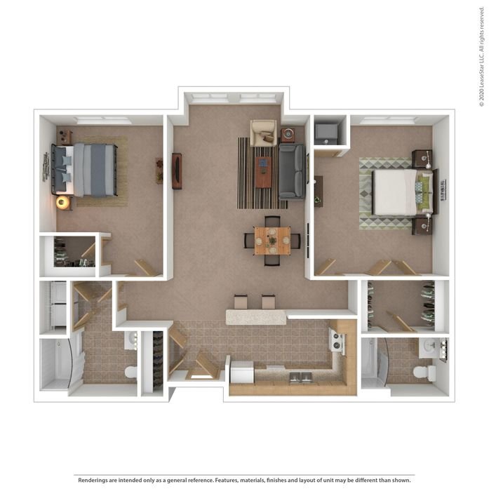 2 Bedrooms 2 Bathrooms Apartment for rent at University Village in Minneapolis, MN