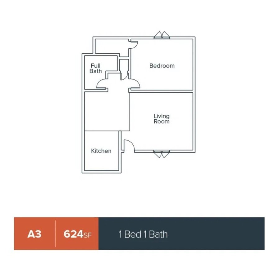 1 Bedroom 1 Bathroom Apartment for rent at The Loop At 2755 in Dallas, TX