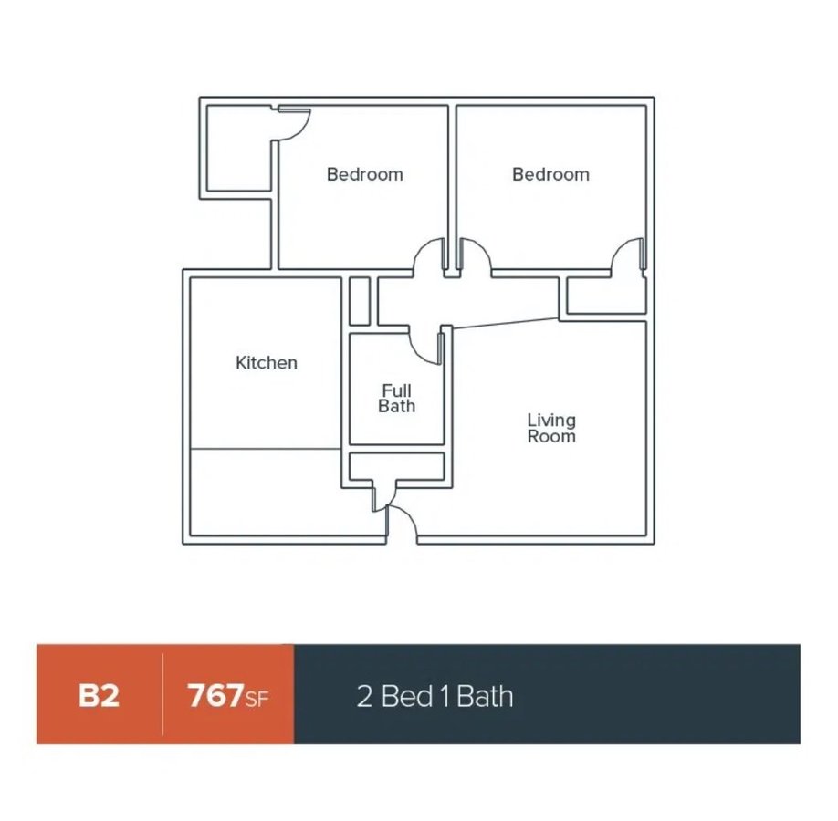 2 Bedrooms 1 Bathroom Apartment for rent at The Loop At 2755 in Dallas, TX