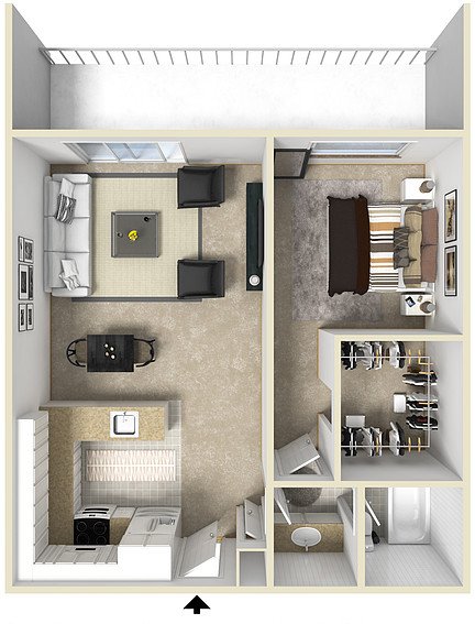 1 Bedroom 1 Bathroom Apartment for rent at Lakewood Apartments At Lake Merced in San Francisco, CA