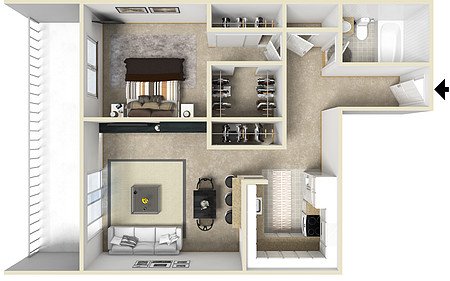 1 Bedroom 1 Bathroom Apartment for rent at Lakewood Apartments At Lake Merced in San Francisco, CA