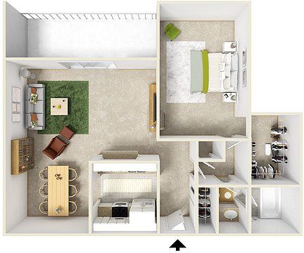 1 Bedroom 1 Bathroom Apartment for rent at Lakewood Apartments At Lake Merced in San Francisco, CA