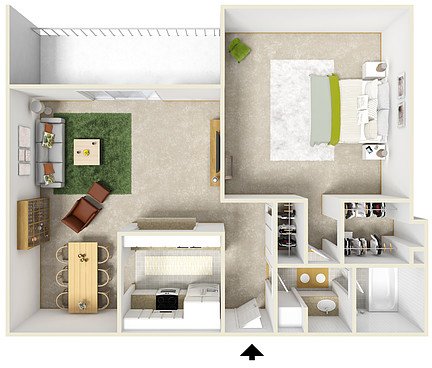 1 Bedroom 1 Bathroom Apartment for rent at Lakewood Apartments At Lake Merced in San Francisco, CA
