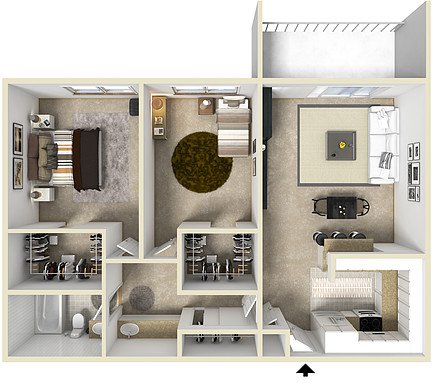 2 Bedrooms 1 Bathroom Apartment for rent at Lakewood Apartments At Lake Merced in San Francisco, CA