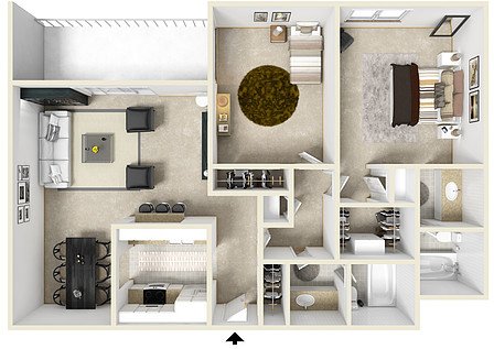2 Bedrooms 2 Bathrooms Apartment for rent at Lakewood Apartments At Lake Merced in San Francisco, CA